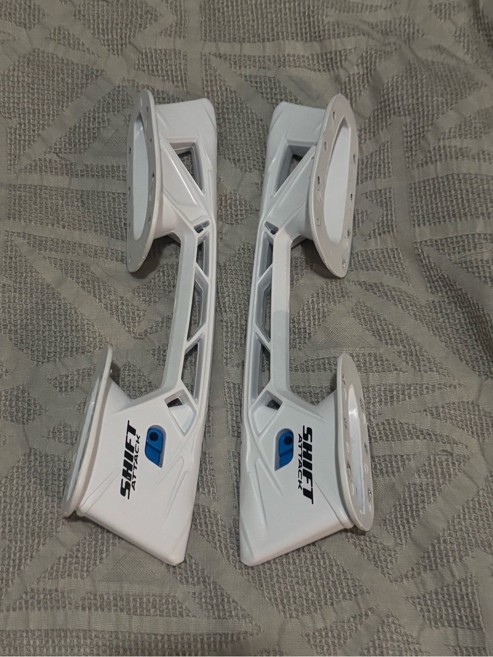 True Shift Attack Goalie Skate Blade Holders Size 8